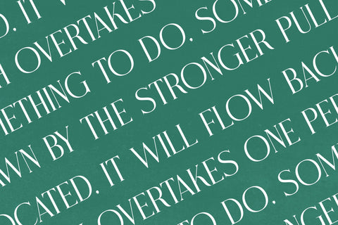 Nostalgin - Beauty Alternate Serif Font Letterena Studios 