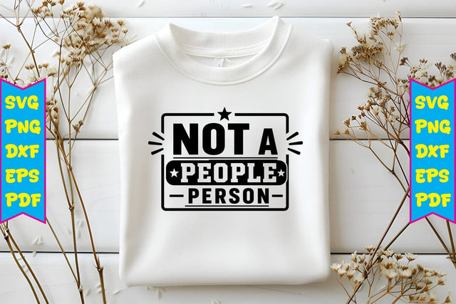 Not a People Person SVG SVG Craftlabsvg24 