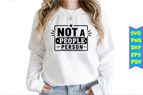 Not a People Person SVG SVG Craftlabsvg24 