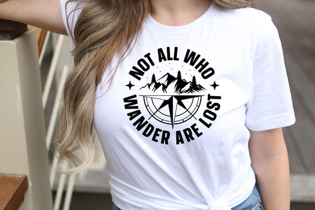 Not all who wander are lost SVG Design SVG Designangry 