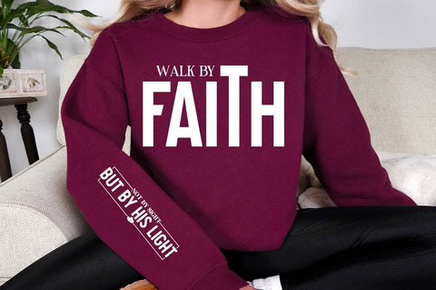 Not By Sight, But By His Sleeve SVG Design SVG Regulrcrative 