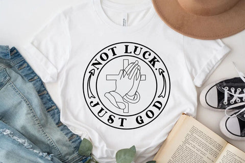 Not luck Just God SVG Angelina750 