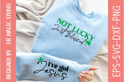 Not Lucky Just Blessed, Sleeve SVG Bundle, Sleeve svg, SVG Quotes SVG farhad farhad 