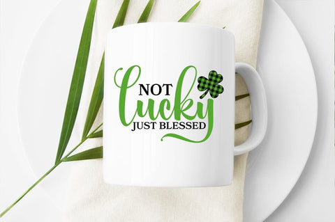 Not lucky just blessed SVG Design SVG Designangry 