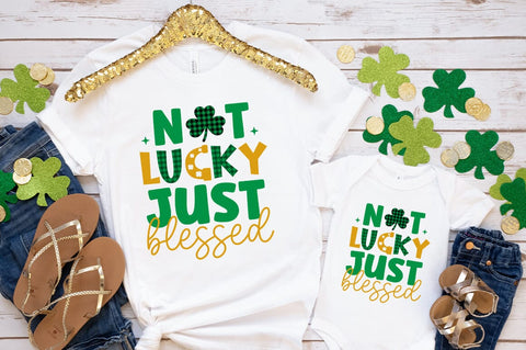 Not Lucky Just Blessed SVG Design SVG Designangry 