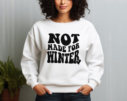 Not Made For Winter Svg, Sweater Weather Svg, Stay Cozy Svg, Cozy Season Svg, Merry Christmas Svg, Christmas Jumper Svg, Cosy Vibes Svg SVG DesignDestine 