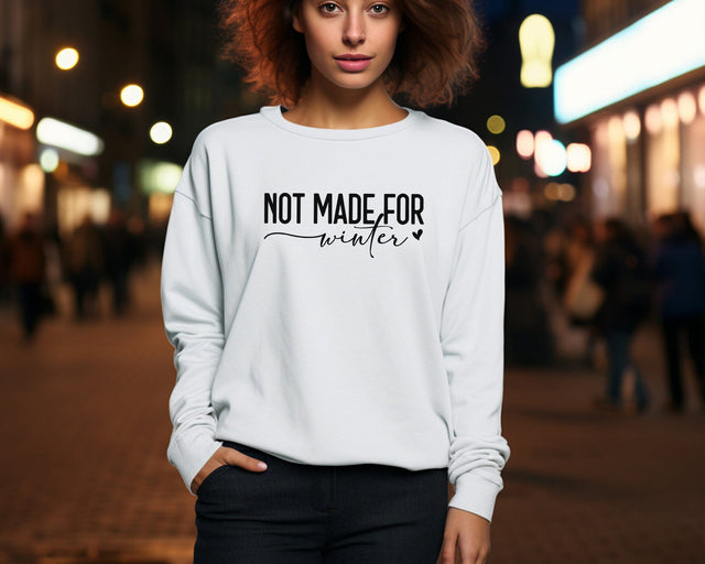 Not Made For Winter Svg, Sweater Weather Svg, Stay Cozy Svg, Cozy Season Svg, Merry Christmas Svg, Christmas Jumper Svg, Cosy Vibes Svg SVG DesignDestine 