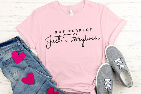 Not Perfect Just Forgiven, Faith SVG SVG CraftLabSVG 