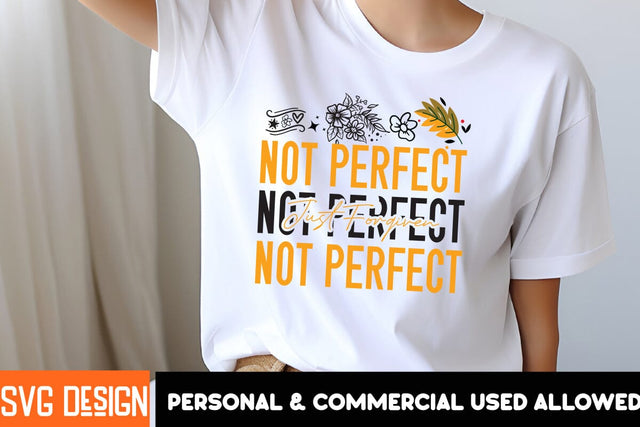 Not Perfect Just Forgiven SVG Design, Funny SVG Cut Files,Sarcastic,Sarcastic Cut Files,Funny SVG bundle, sarcastic quotes svg SVG BlackCatsMedia 