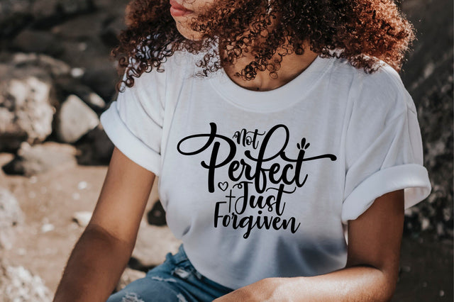 Not Perfect Just Forgiven SVG nirmal108roy 