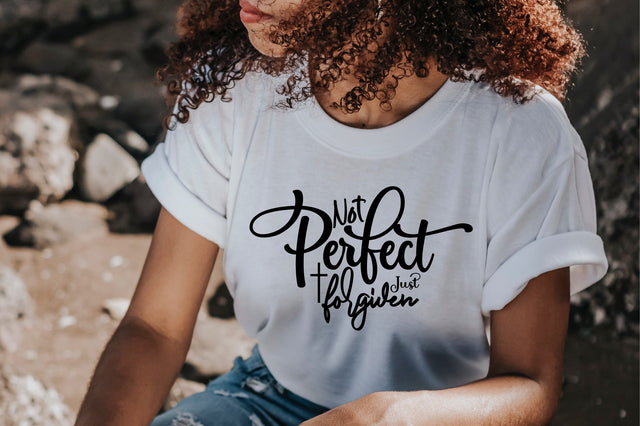 Not Perfect Just Forgiven svg SVG nirmal108roy 