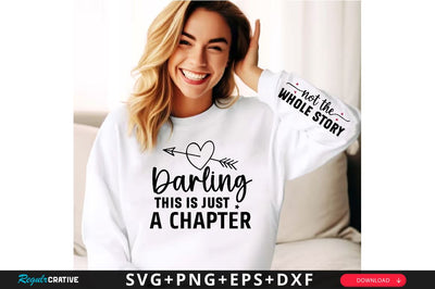Not the whole story Sleeve SVG Design, Inspirational sleeve SVG, Motivational Sleeve SVG Design, Positive Sleeve SVG SVG Regulrcrative 