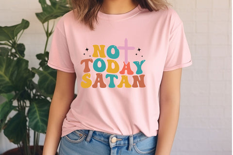 Not to day Satan svg Design SVG Regulrcrative 