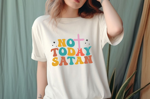 Not to day Satan svg Design SVG Regulrcrative 