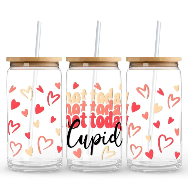 Not Today Cupid 9.7 x 4.3 UV Wrap (Cup NOT Included) Physical DIY Craft Warehouse 