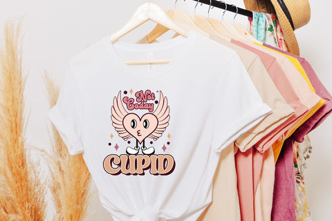 Not Today Cupid, Retro Valentine Sublimation Sublimation CraftLabSVG 