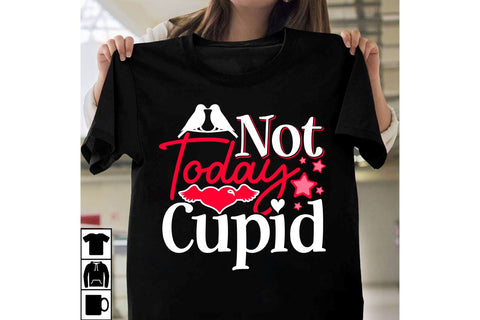 Not Today Cupid SVG Cut File SVG Insomnia Std 