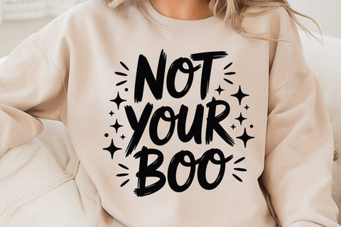 Not Your Boo SVG Angelina750 