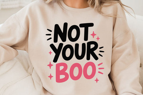Not Your Boo SVG Angelina750 