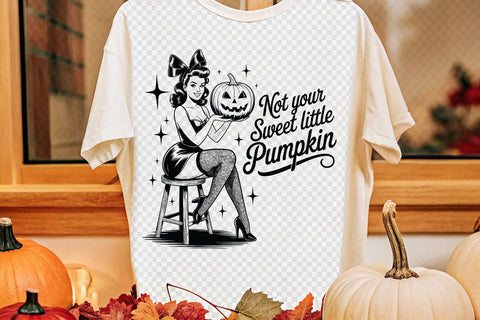 Not Your Sweet Little Pumpkin SVG Angelina750 