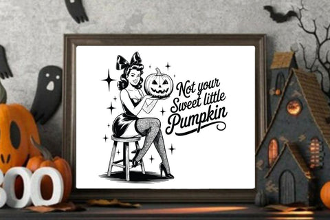Not Your Sweet Little Pumpkin SVG Angelina750 