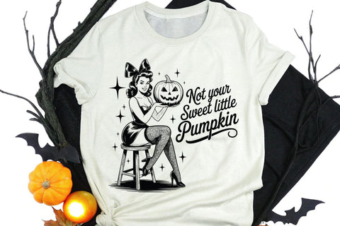 Not Your Sweet Little Pumpkin SVG Angelina750 
