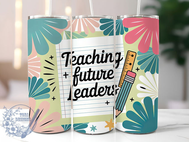 Notepad Teacher Quote 20oz Tumbler, Notepad Wrap, Sublimation Gift, Educator Mug, 20oz Tumbler Design, Teacher Quote, Classroom Theme Sublimation ToriDesigns 