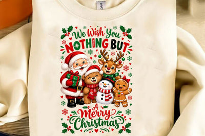 Nothing Butt a Merry Christmas PNG Sublimation SVGista 