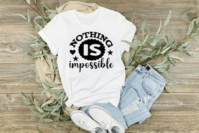 Nothing is Impossible SVG Angelina750 