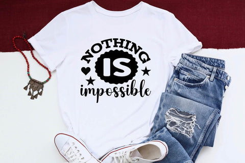 Nothing is Impossible SVG Angelina750 