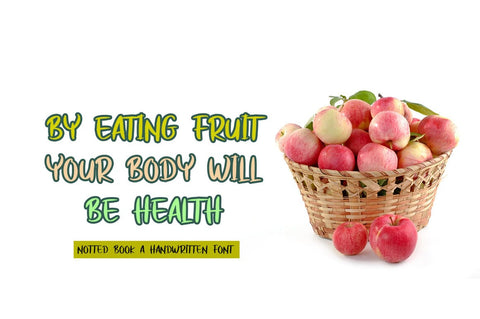 Notted Book Font Megatype 