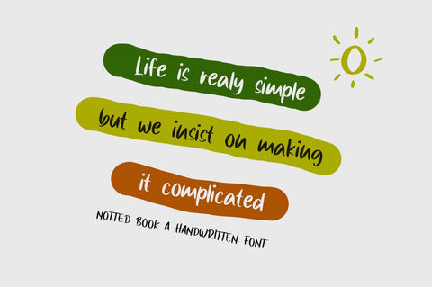 Notted Book Font Megatype 