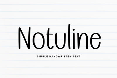 Notuline Font Abo Daniel Studio 