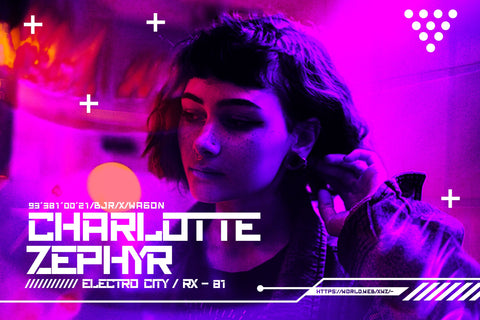 Novaria Vista - Futuristic Display Font Font Mozzatype 