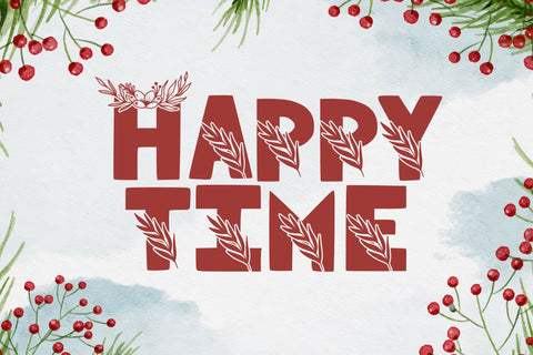 Novox Christmas Font Dm Letter Studio 