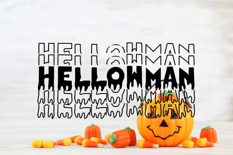 Novox Ghost Stacked Font Dm Letter Studio 