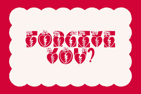 Novox Heartbreak Font Dm Letter Studio 