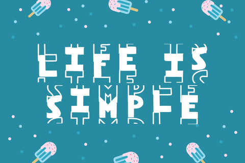 Novox Simple Font Dm Letter Studio 