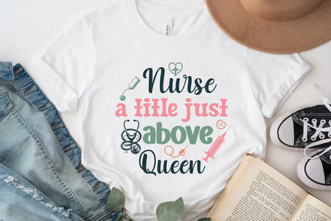 Nurse a title just above queen SVG Angelina750 