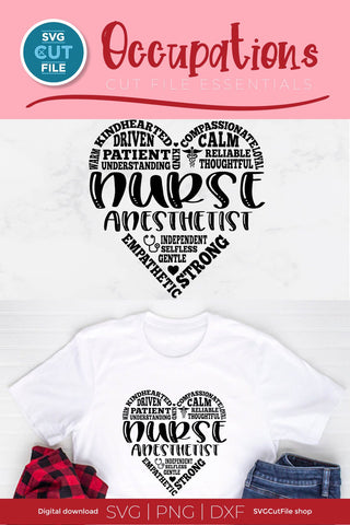 Nurse Anesthetist svg-CRNA design for crafters SVG SVG Cut File 