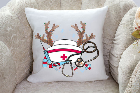 Nurse christmas clipart png design Sublimation Regulrcrative 