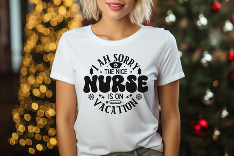 Nurse Christmas SVG Cut File SVG CraftLabSVG 