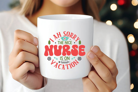 Nurse Christmas SVG Cut File SVG CraftLabSVG 