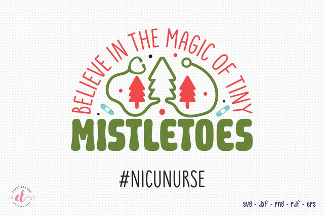Nurse Christmas SVG Design SVG CraftLabSVG 