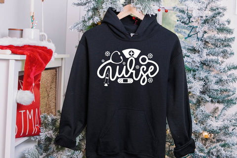 Nurse Christmas SVG Design SVG CraftLabSVG 