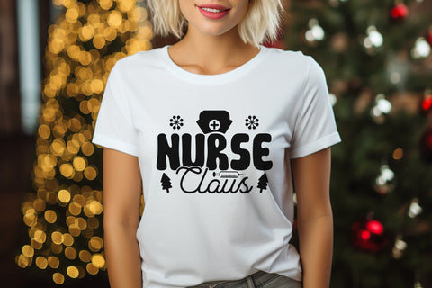 Nurse Claus | Christmas SVG Design SVG CraftLabSVG 