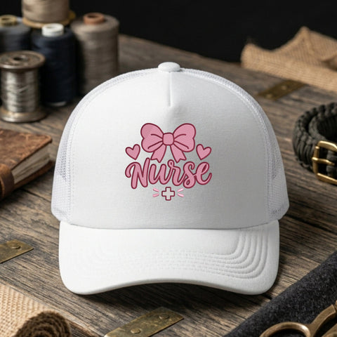 Nurse Coquette Bow Embroidery Design – Pink Bow Hearts Medical Cross Machine Embroidery File Embroidery/Applique DESIGNS PatternFeed8 