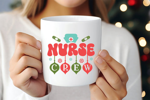 Nurse Crew - Christmas SVG Cut File SVG CraftLabSVG 