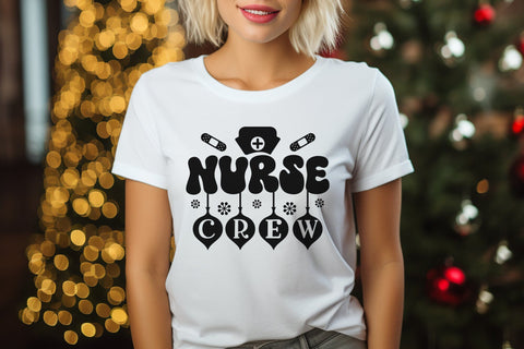 Nurse Crew - Christmas SVG Cut File SVG CraftLabSVG 