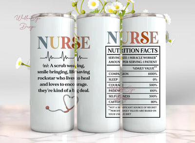Nurse Gifts Tumbler, Nurse Gifts For Women, Nurses Week Gifts, Graduation Gifts For Nurses, Nurse Practitioner Gifts For Women, Nurses Appreciation Sublimation WillowSageDesign 